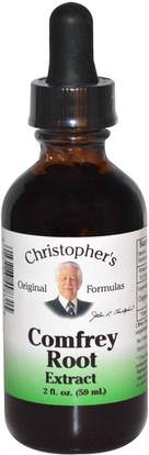Christophers Original Formulas, Comfrey Root Extract, 2 fl oz (59 ml) ,الأعشاب، السنفيتون