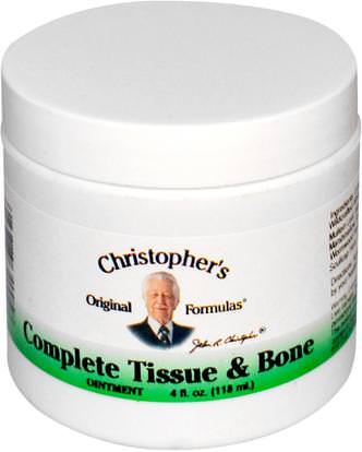 Christophers Original Formulas, Complete Tissue & Bone Ointment, 4 fl oz (118 ml) ,والصحة، ومكافحة الألم