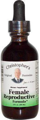Christophers Original Formulas, Female Reproductive Formula, 2 fl oz (59 ml) ,الصحة، المرأة