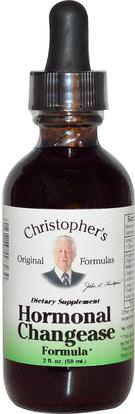 Christophers Original Formulas, Hormonal Changease Formula, 2 fl oz (59 ml) ,والصحة، والنساء، وانقطاع الطمث