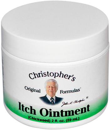 Christophers Original Formulas, Itch Ointment, 2 fl oz (59 ml) ,الصحة، المرأة، الجلد