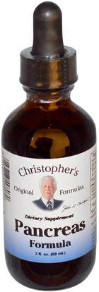 Christophers Original Formulas, Pancreas Formula, 2 fl oz (59 ml) ,الصحة