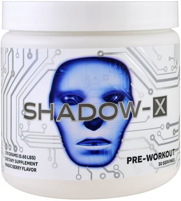 Cobra Labs, Shadow-X Pre-Workout, Magic Berry Flavor, 0.60 lbs (270 g) ,والصحة، والطاقة، والرياضة