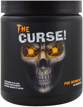 Cobra Labs, The Curse, Pre Workout, Orange Mango Flavor, 0.55 lbs (250 g) ,والصحة، والطاقة، والرياضة