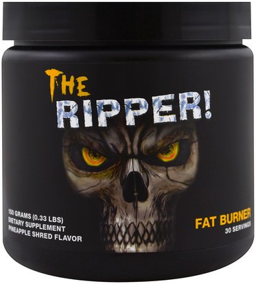 Cobra Labs, The Ripper, Fat Burner, Pineapple Shred, 0.33 lbs (150 g) ,والرياضة، وفقدان الوزن، والنظام الغذائي، وحرق الدهون