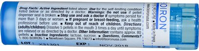 البرد والانفلونزا، والأطفال Boiron, Single Remedies, Causticum, 6C, Approx 80 Pellets