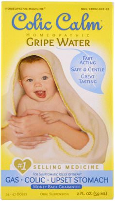 Colic Calm, Colic Calm, Gripe Water, 2 fl oz (59 ml) ,صحة الأطفال، مغص المياه المغتصبة