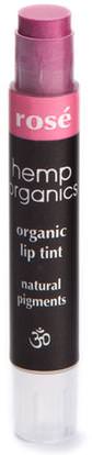 Colorganics Inc., Hemp Organics, Organic Lip Tint, Rose.09 oz (2.5 g) ,حمام، الجمال، أحمر الشفاه، لمعان، بطانة، شفة تينت