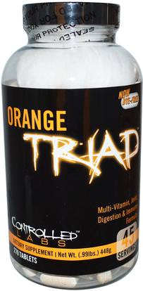 Controlled Labs, Orange Triad, Multi-Vitamin, Joint, Digestion & Immune Formula, 270 Tablets ,الفيتامينات، الفيتامينات