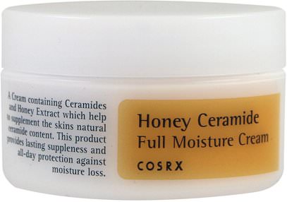 Cosrx, Honey Ceramide Full Moisture Cream, 50 ml ,الجمال، العناية بالوجه