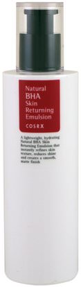 Cosrx, Natural BHA Skin Returning Emulsion, 100 ml ,حمام، الجمال، الصحة