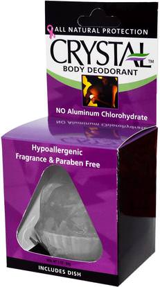 Crystal Body Deodorant, Deodorant Crystal, 3 oz (84 g) ,حمام، الجمال، مزيل العرق الحجارة