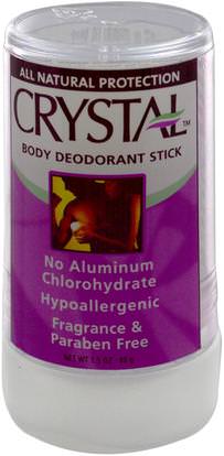 Crystal Body Deodorant, Travel Stick, Deodorant, 1.5 oz 40 g ,حمام، الجمال، مزيل العرق الحجارة