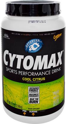 Cytosport, Inc, Cytomax, Sports Performance Drink, Cool Citrus, 4.5 lbs (2.04 kg) ,والرياضة، تجريب، بالكهرباء شرب التجديد