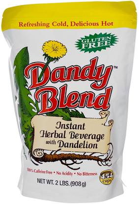 Dandy Blend, Instant Herbal Beverage with Dandelion, Caffeine Free, 2 lbs (908 g) ,الطعام، شاي الأعشاب، شاي الهندباء من البرية