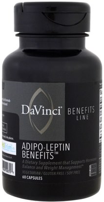 DaVinci Benefits, Adipo-Leptin Benefits, 60 Capsules ,والصحة، والنظام الغذائي، والمكملات الغذائية