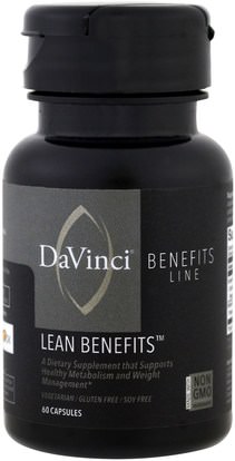DaVinci Benefits, Lean Benefits, 60 Capsules ,والصحة، والنظام الغذائي، والمكملات الغذائية