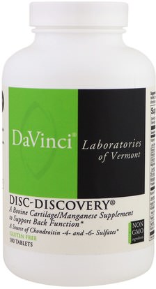 DaVinci Laboratories of Vermont, Disc-Discovery, 180 Tablets ,المكملات الغذائية، منتجات الأبقار