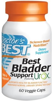 Doctors Best, Best Bladder Support, 60 Veggie Caps ,والصحة، والمثانة، والصحة البولية