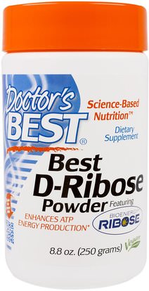 Doctors Best, Best D-Ribose Powder, 8.8 oz (250 g) ,الرياضة، د ريبوز