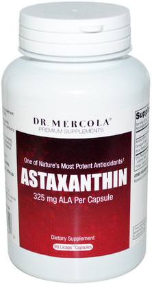 Dr. Mercola, Astaxanthin, 90 Licaps Capsules ,المكملات الغذائية، مضادات الأكسدة، أستازانتين