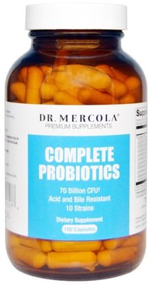 Dr. Mercola, Complete Probiotics, 180 Capsules ,Herb-sa