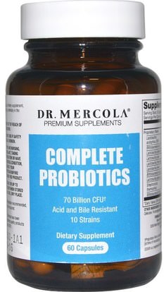 Dr. Mercola, Complete Probiotics, 60 Capsules ,Herb-sa