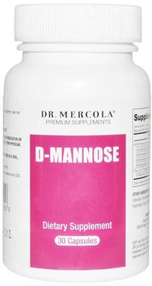 Dr. Mercola, D-Mannose, 30 Capsules ,المكملات الغذائية، د- مانوز
