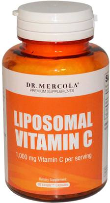 Dr. Mercola, Liposomal Vitamin C, 1,000 mg, 60 Licaps Capsules ,Herb-sa