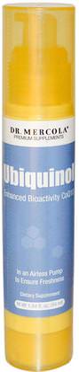 Dr. Mercola, Ubiquinol, Enhanced Bioactivity CoQ10, Airless Pump, 1.84 fl oz (54 ml) ,Herb-sa