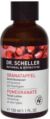 Dr. Scheller, Facial Lotion, Pomegranate, 5.1 fl oz (150 ml) ,الجمال، العناية بالوجه، الجلد، جميع أنواع البشرة