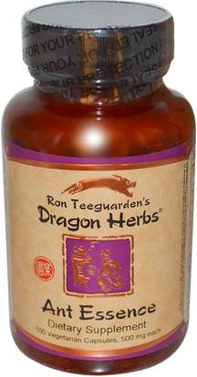 Dragon Herbs, Ant Essence, 500 mg, 100 Veggie Caps ,الصحة