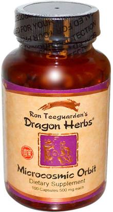 Dragon Herbs, Microcosmic Orbit, 500 mg, 100 Capsules ,والصحة، والطاقة