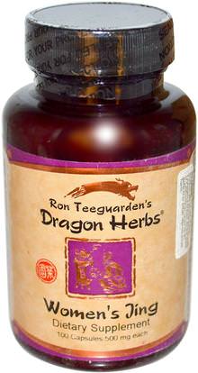 Dragon Herbs, Womens Jing, 500 mg, 100 Capsules ,الصحة، المرأة