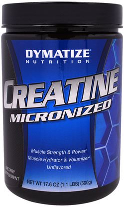 Dymatize Nutrition, Creatine Micronized, 17.6 oz (500 g) ,والرياضة، ومسحوق الكرياتين، تجريب