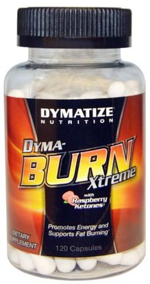 Dymatize Nutrition, Dyma-Burn Xtreme, with Raspberry Ketones, 120 Capsules ,وفقدان الوزن، والنظام الغذائي، وحرق الدهون