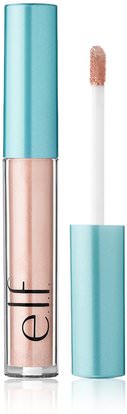 E.L.F. Cosmetics, Aqua Beauty, Molten Liquid Eyeshadow, Rose Gold, 0.09 oz (2.6 g) ,حمام، الجمال، ماكياج