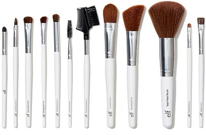 E.L.F. Cosmetics, Essential Professional Complete Brush Set, 12 Brushes ,أدوات / فرش