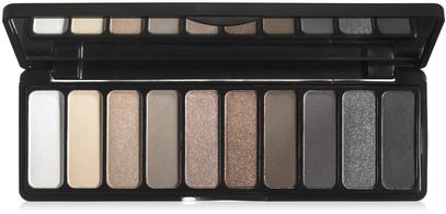 E.L.F. Cosmetics, Eyeshadow Palette, Everyday Smoky, 0.49 oz (14 g) ,عيون