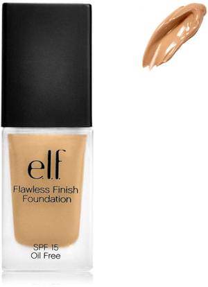 E.L.F. Cosmetics, Flawless Finish Foundation, Caramel, 0.8 oz (23 g) ,وجه
