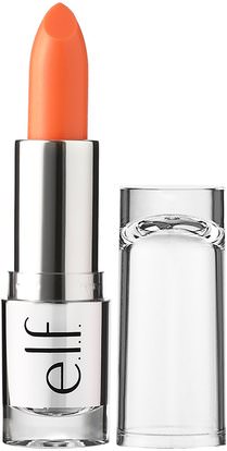 E.L.F. Cosmetics, Gotta Glow Lip Tint, Perfect Peach, 0.13 oz (3.8 g) ,حمام، الجمال، العناية الشفاه، الشفاه عصا، أحمر الشفاه، لمعان، بطانة