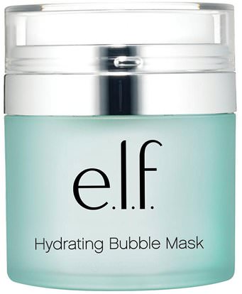 E.L.F. Cosmetics, Hydrating Bubble Mask, 1.69 oz (50 g) ,الجمال، العناية بالوجه، منظفات الوجه