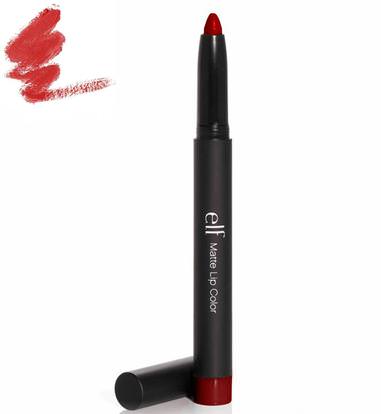 E.L.F. Cosmetics, Matte Lip Color, Rich Red, 0.05 oz (1.4 g) ,شفاه