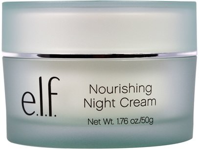 E.L.F. Cosmetics, Nourishing Night Cream, 1.76 oz (50 g) ,العناية بالبشرة