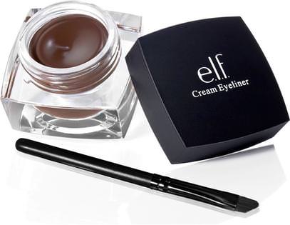 E.L.F. Cosmetics, Studio Cream Eyeliner, Coffee, 0.17 oz (4.7 g) ,عيون