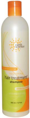 Earth Science, Hair Treatment Shampoo, 12 fl oz (355 ml) ,حمام، الجمال، الشامبو، الشعر، فروة الرأس، مكيف