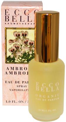Ecco Bella, Aromatherapy, Eau de Perfum Spray, Ambrosia, 1.0 fl oz (30 ml) ,حمام، الجمال، بخاخ العطر