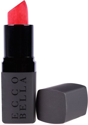 Ecco Bella, FlowerColor Lipstick, Mauve Rose (Cool).13 oz (3 g) ,حمام، الجمال، العناية الشفاه، الشفاه عصا، أحمر الشفاه، لمعان، بطانة
