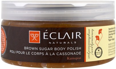 Eclair Naturals, Brown Sugar Body Polish, 9 oz (255 g) ,حمام، الجمال