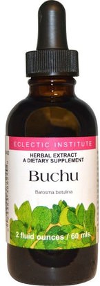 Eclectic Institute, Buchu, 2 fl oz (60 ml) ,الأعشاب، بوتشو